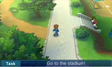Inazuma Eleven GO - Chrono Stones - Thunderflash (Europe)(En) screen shot game playing